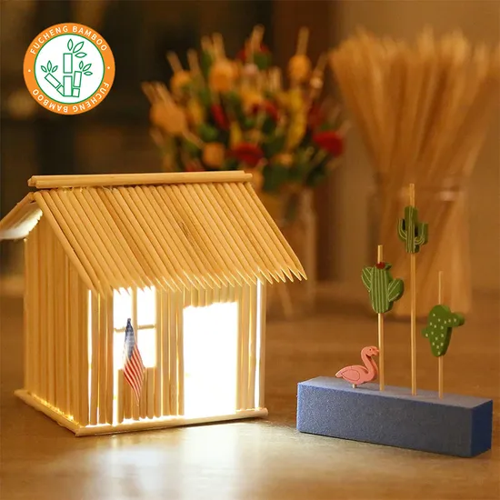 Direct Factory Free Sample High Quality Disposable Bamboo Skewer