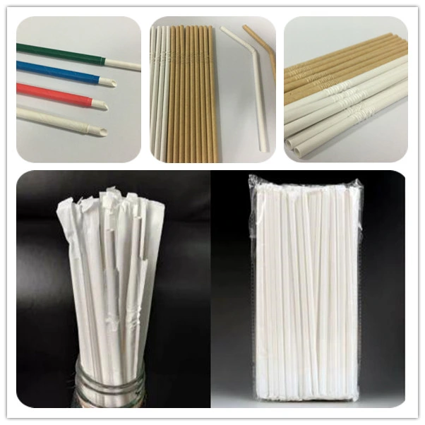 Custom Mixed Colored Paper Straw Party Drink Disposable Tableware Straws Wedding Birthday Party Deco Kids Christmas New Year Supplies