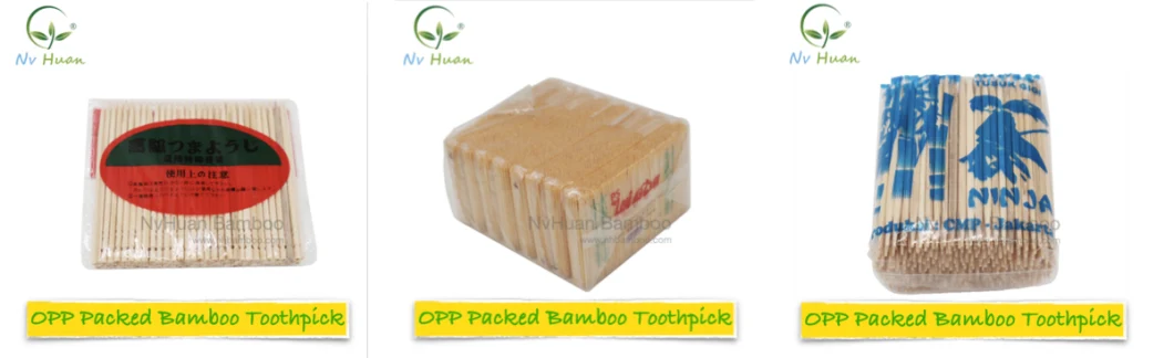 Hot Sale Good Quality Flat Bamboo Toothpicks